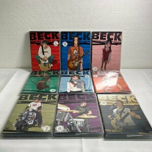 【中古品】『3-424』BECK マシンガンチョップソード1から9巻まとめ DVDまとめ　BECK