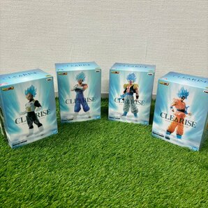 【未開封品】『4-371』BANDAI バンダイ DRAGON BALL 超 ドラゴンボールスーパー CLEARISE フィギュア4個まとめの画像1