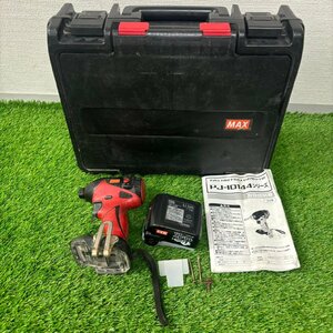 [ present condition goods ][4-386]MAX Max rechargeable brushless impact driver PJ-ID144 battery 1 piece attaching 