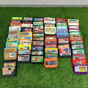 【現状品】『4-456』Nintendo ナムコ SUNSOFT TAITO BANDAI ジャレコ Konami など ファミリーコンピュータ ソフト62本まとめ