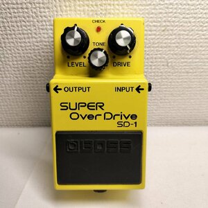[ present condition goods ][4-444]BOSS SUPER Over Drive effector SD-1