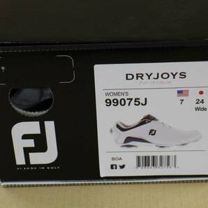 SH101 未使用◆DRYJOYS 99075J_WO_24.0cm レディース ゴルフシューズ WOMENS フットジョイ FOOTJOY 日本正規品 ドライジョイズの画像5