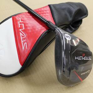 FW034 未使用 STEALTH2 5W_18_SR_TENSEI RED TM50カーボン メンズ フェアウェイウッド ステルス2 TaylorMade テーラーメイドの画像1