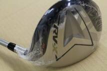 Z436 未使用 MIZUNO RV-X W4 18度 硬さSR USTmamiya PROFORCE X-1カーボン メンズ フェアウェイウッド ミズノ_画像3