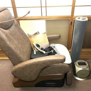 ★☆ 極美品 コスモドクター PRESENSE t.CURE14000 O2 CHAIR plus オーツーチェアープラス セット 電位治療器 付属品多数 完動品 ★☆の画像1