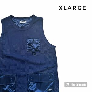XLARGE (エクストララージ) メッシュノースリーブシャツ　タンクトップ