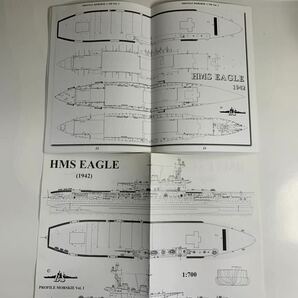 PROFILE MORSKIE Vol.1 プロファイルモルスキエ1/700 HMS RESOLUTION、EAGLE、AJAX、NAIAD、ORIBI掲載【ポーランド製中古本】の画像9