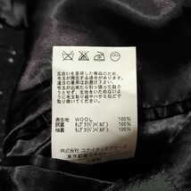 美品 XL~L相当 総柄 ユナイテッドアローズ アンコン UNITED ARROWS テーラードジャケット くるみボタン ニット サマー メンズ 着心地◎ 春_画像9