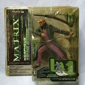 未開封品[マトリックス モーフィアス フィギュア マクファーレントイズ]MATRIX MORPHEUS McFARLANE TOYsの画像1