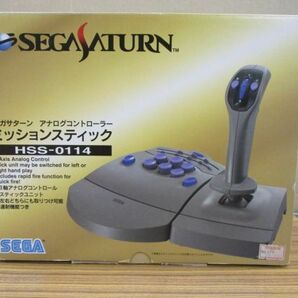 #w27【梱120】SEGA セガ セガサターン ミッションスティック HSS-0114 アナログコントローラーの画像1