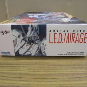 #w25【梱100】wave 1/100 FSS MORTAR HEADD L.E.D.MIRAGE レッドミラージュ 10周年 プラモデルの画像2