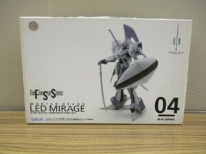 #w7【梱80】wave 1/144 FSS LED MIRAGE レッドミラージュ 先行量産型2989 コーラス戦仕様 プラモデル 未組立