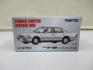 #w12【梱60】トミーテック TOMICA LIMITED VINTAGE NEO LV-N179 トヨタ マークⅡ 2.5 グランデG (90年代) ミニカー