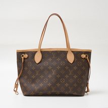 LOUIS VUITTON ルイヴィトン ネヴァーフル PM M41245 トート ハンド ショルダーバッグ モノグラム・キャンバス×レザー ブラウン_画像2