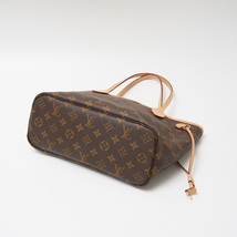 LOUIS VUITTON ルイヴィトン ネヴァーフル PM M41245 トート ハンド ショルダーバッグ モノグラム・キャンバス×レザー ブラウン_画像6