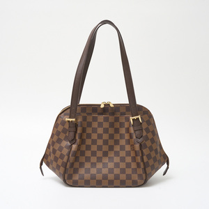 LOUIS VUITTON ルイヴィトン ベレム MM N51174 2WAY ハンド ショルダーバッグ ダミエ・キャンバス×レザー ブラウン×ゴールド金具