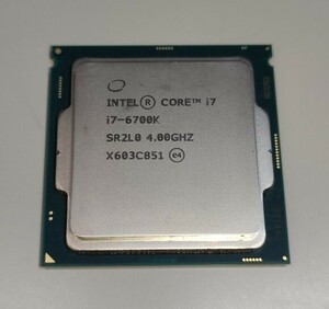 CPU Intel Core i7 6700K 4.0GHz　【NCNR】