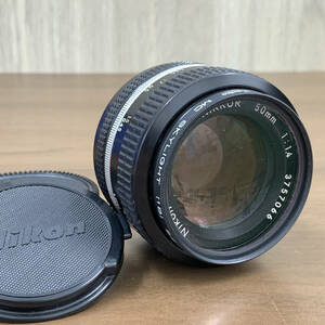 Nikon ニコン NIKKOR ニッコール 50mm f1.4 Ai-S 一眼レフ カメラ 交換用 単焦点 レンズ Fマウント マニュアル レトロ 撮影 機材 K1759