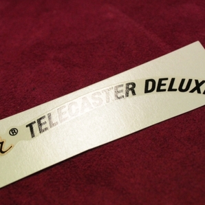 Fender Japan TELECASTER DELUXE トラロゴ デカール 補修用部品 リペアパーツ ⑥の画像3