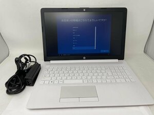 WIN904【美品】 HP Laptop 15-db0231AU 256GB 4GB AMD A4-9125 Radeon R3 Windows10 Home /100