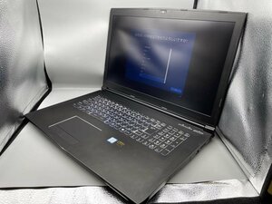 WIN647【美品】 ドスパラ GALLERIA GKF1050TNF 1TB/256GB 16GB intel core i7-7700HQ 2.80Ghz Windows10 Home /100