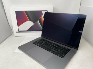 M1026【ジャンク品】 MacBook Pro 2021 16インチ SSD 512GB Apple M1 Pro MK183J/A