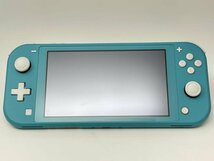 U244【動作確認済】 Nintendo Switch Lite スイッチ ライト 本体 ターコイズ_画像2