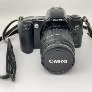 K220【ジャンク品】 Canon EOS Kiss キャノン 一眼 ボディ レンズ 28-80ｍｍ ブラックの画像1