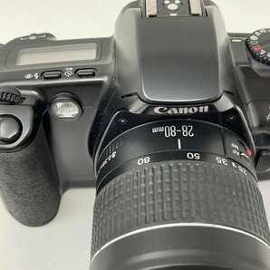 K220【ジャンク品】 Canon EOS Kiss キャノン 一眼 ボディ レンズ 28-80ｍｍ ブラックの画像7