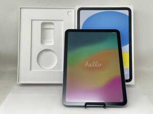 579【ジャンク品】 iPad 第10世代 64GB Wi-Fi ブルー