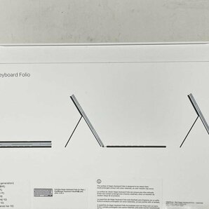 U226【新品未開封・保証有】 Apple 純正 Magic Keyboard Folio iPad(第10世代) 日本語 JIS MQDP3J/A マジックキーボード ホワイトの画像3