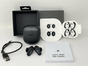 U503【美品】 Bose QuietComfort Ear Buds Ⅱ ワイヤレス イヤホン ブラック