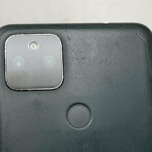 J128【動作確認済・赤ロム保証】 Google Pixel 5a 5G 128GB softbank ブラックの画像4