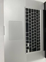 ★M935【ジャンク品】 MacBook Pro Early 2009 17インチ 　2.66GHz Core 2 Duo MB604J/A_画像2