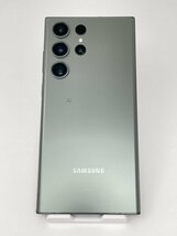 877【美品・制限○　白ロム】 Galaxy S23 Ultra au SIMロック解除済み SIMフリー グリーン_画像2