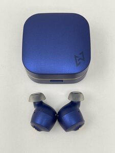 191【美品】 AVIOT TE-Q3 アクティブノイズキャンセリング ワイヤレス イヤホン Bluetooth ブルー