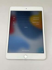 463【動作確認済】 iPad mini4 64GB docomo版SIMロック解除 SIMフリー シルバー