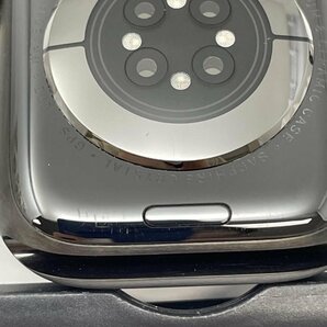 K95【美品】 Apple Watch Series7 GPS + Cellular 45mm スペースブラックチタニウムケース ミラネーゼループの画像8