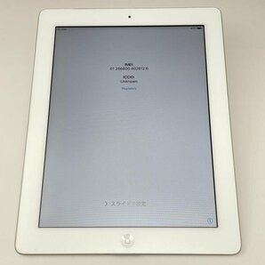 65【動作確認済・制限○ 白ロム】 iPad2 64GB softbank ホワイトの画像1