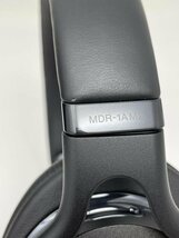U637【美品】 SONY MDR-1AM2 ソニー ハイレゾ 密閉型 ヘッドフォン ブラック_画像6