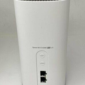 957【超美品】 Speed WiFi HOME 5G L13 ZTR02 ルーター ホワイトの画像3