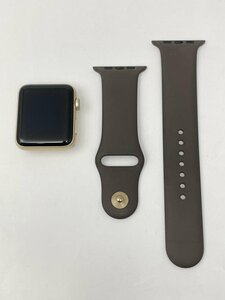 11【動作確認済】 Apple Watch Series2 42mm　ゴールドアルミニウムケース スポーツバンド