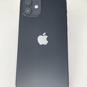 2006【ジャンク品】 iPhone12 64GB au版SIMロック解除 SIMフリー ブラック バッテリー86%の画像3