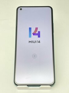 U588【ジャンク品】 Xiaomi Mi 11 Lite 5G SIMフリー ブルー