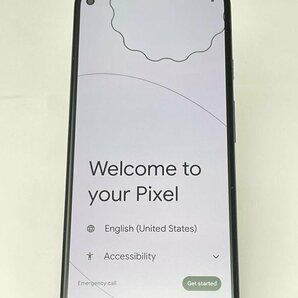 J128【動作確認済・赤ロム保証】 Google Pixel 5a 5G 128GB softbank ブラックの画像2