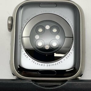 261【動作確認済】 Apple Watch Series7 GPS + Cellular 41mm チタニウムケース ミラネーゼループ バッテリー93％の画像3