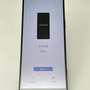 U345【ジャンク品】 Xperia 1 IV SOG06 au SIMロック解除済み SIMフリー ブラックの画像1