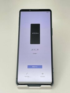 191【ジャンク品】デモ機 Xperia 5 III SOG05 au SIMロック解除済み SIMフリー グリーン