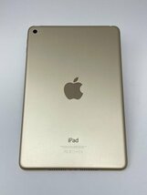 U398【ジャンク品】 iPad mini4 16GB Wi-Fi ゴールド_画像2