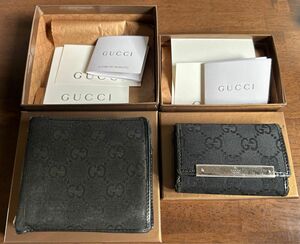 グッチ　GUCCI キーケース　２つ折り財布